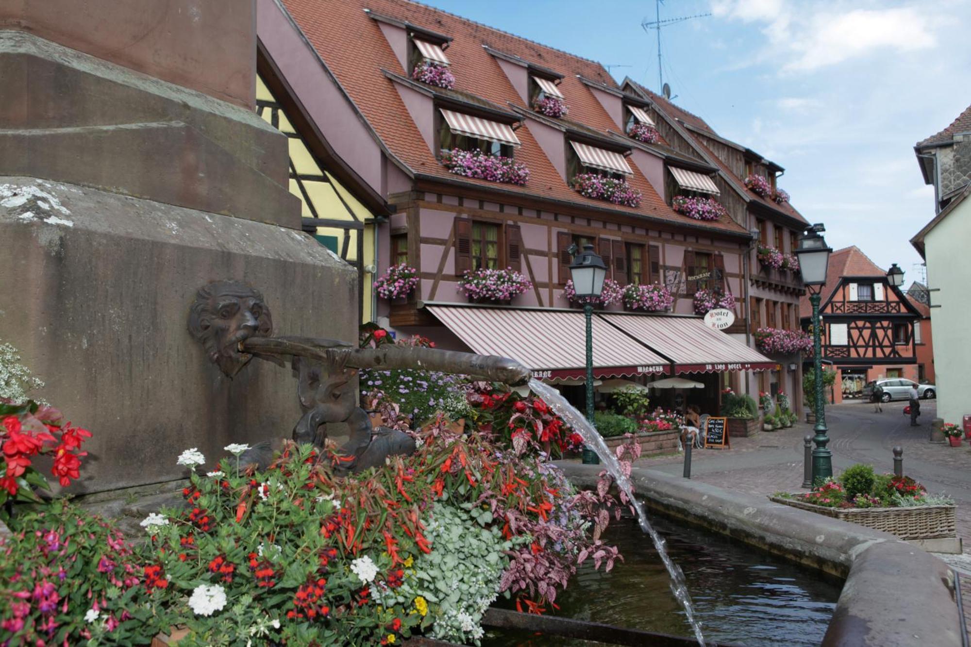 Hôtel Au Lion Ribeauvillé Exterior foto