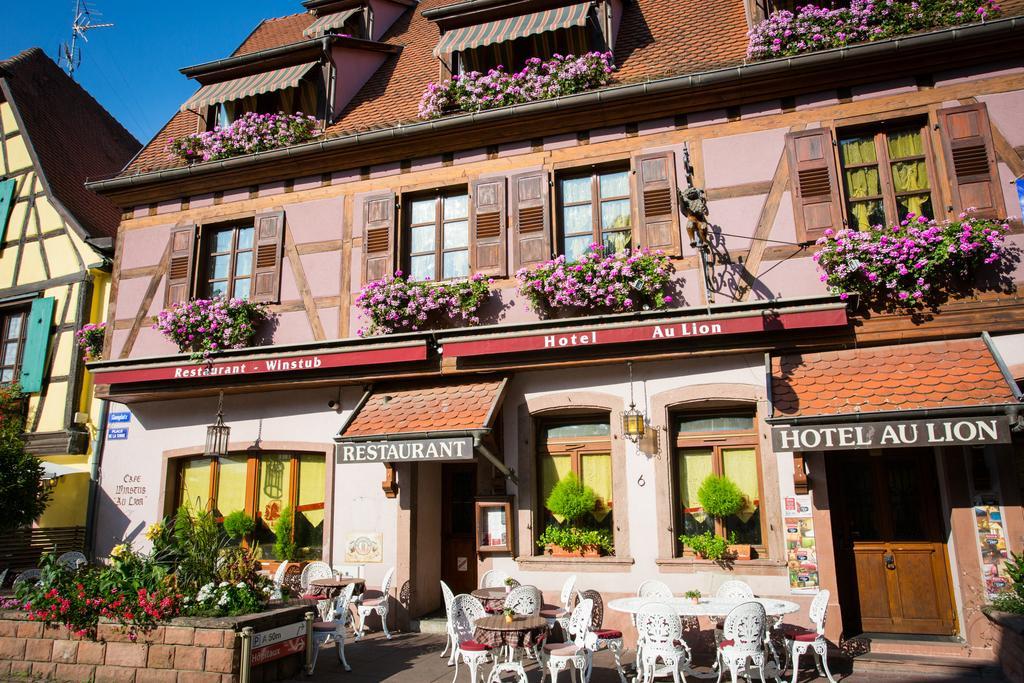 Hôtel Au Lion Ribeauvillé Exterior foto